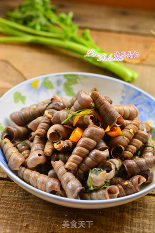 贝类可以很美味---辣炒钉螺的做法
