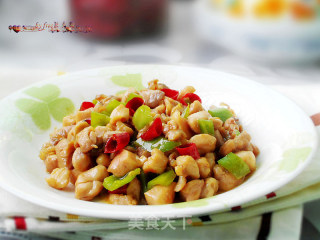 酸辣鸡丁的做法