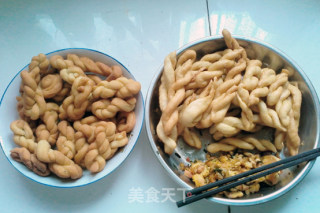 自制小麻花的做法