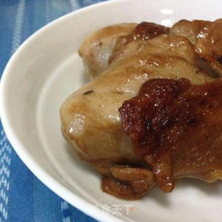 无油平底锅蚝油鸡腿的做法