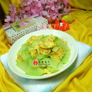 鸡蛋炒佛手瓜的做法