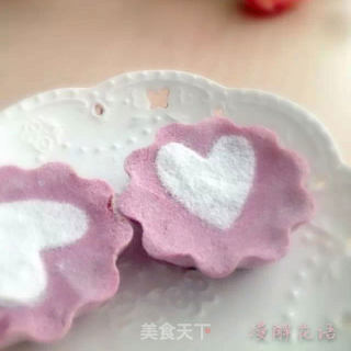 紫薯松糕的做法