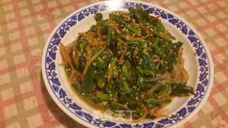 菠菜红萝卜丝拌粉条的做法