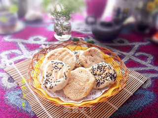 芝麻烧饼的做法