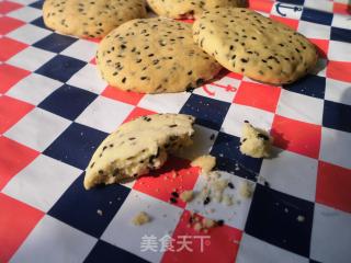 黑芝麻桃酥的做法