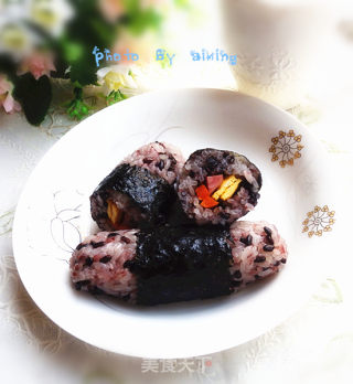 糯米饭团的做法