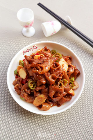 酱爆肥肠的做法