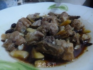 姜蒜豉汁蒸排骨的做法