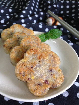 糯米玉米饼的做法