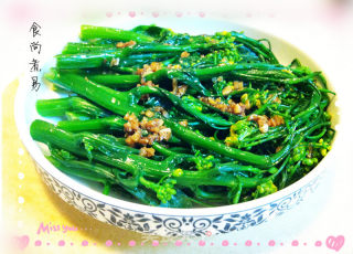 蒜蓉白灼菜心的做法