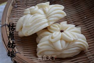 菊花花卷的做法