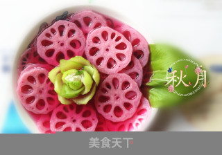 胭脂藕片的做法