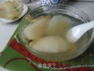 菊花雪梨汤的做法