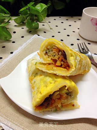 鸡蛋土豆丝煎饼的做法
