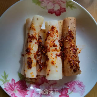 蒸铁棍山药的做法