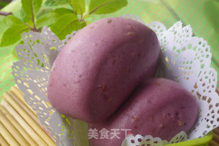 紫薯全麦馒头的做法