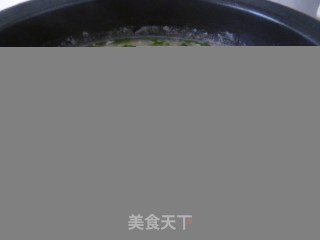 葱花蛋花瘦肉粥的做法
