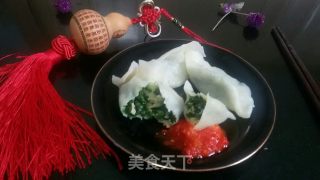 韭菜鸡蛋水饺的做法
