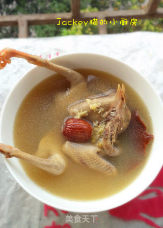 陈皮绿豆鸽子汤的做法