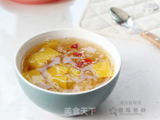 银耳杞子南瓜羹的做法
