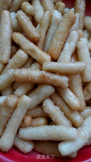 炸糯米条的做法