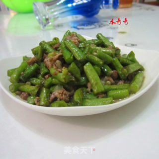 干煸鲜豆角的做法
