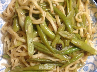 豆角焖面的做法
