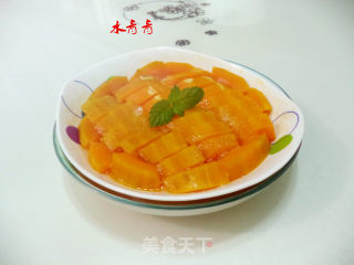 冰糖蒸南瓜的做法