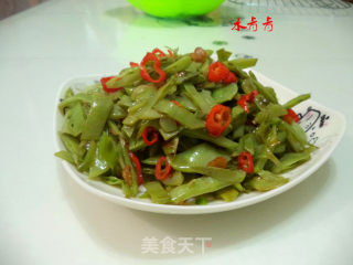 干烧扁豆丝的做法