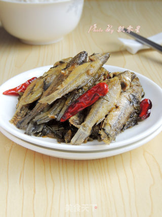 雪菜焖小鱼仔的做法