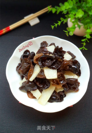 云耳山药的做法
