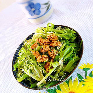 苦菊核桃仁的做法