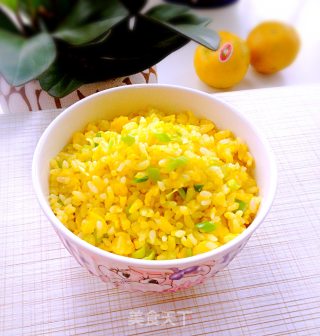 葱香弹牙蛋炒饭的做法