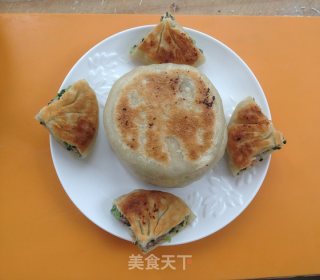 油菜猪肉虾仁盒子的做法