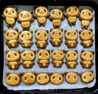 熊猫饼干的做法