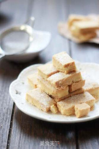 【番茄配方】Shortbread（酥饼干）—— 酥到碰都不敢碰的饼干哦的做法