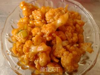酱烧花菜的做法