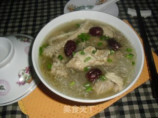 土鸡粉丝汤的做法