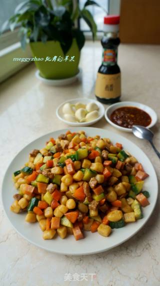 老北京风味小吃——炒疙瘩