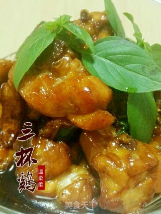 台式三杯鸡的做法