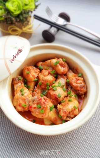 生啫蒜香鸡翅根的做法