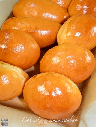 私菜食谱经－－牛奶餐包【手工版】的做法