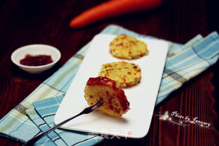 火腿米饭饼的做法