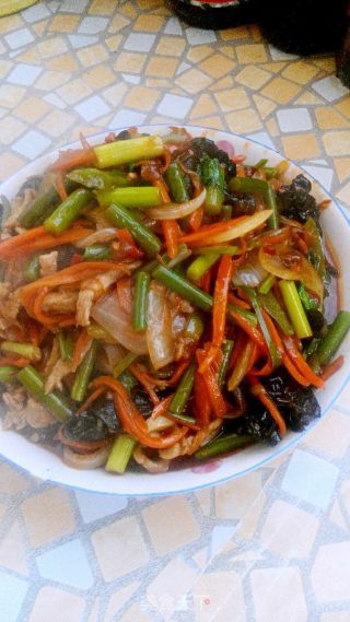 家庭鱼香肉丝的做法