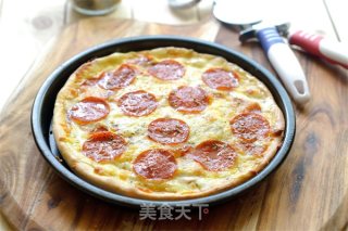 【番茄配方】在家尽享必胜客美味披萨系列——牛肉香肠披萨的做法