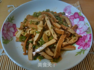 素炒香干的做法