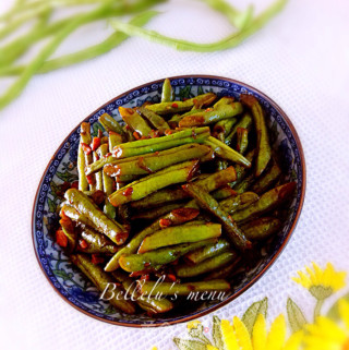 蒜香无丝豆的做法
