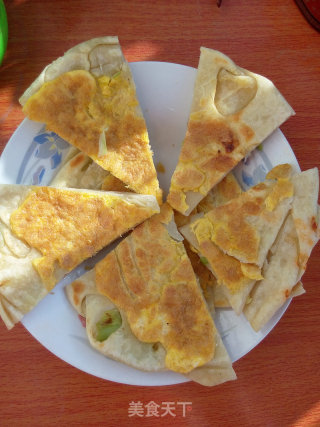 鸡蛋葱花饼的做法