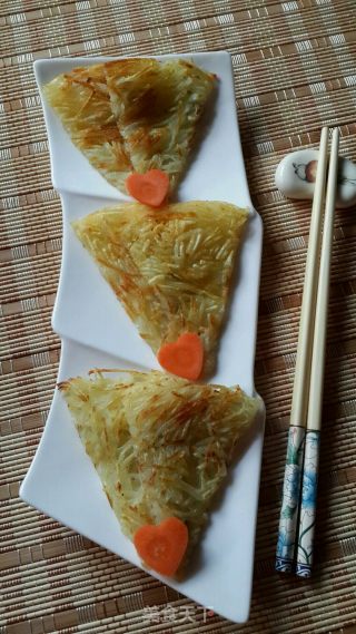 土豆丝饼的做法
