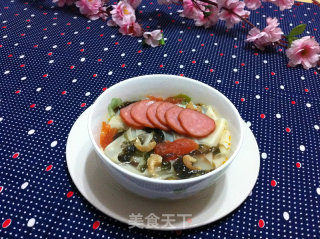 酸辣开胃面片汤
